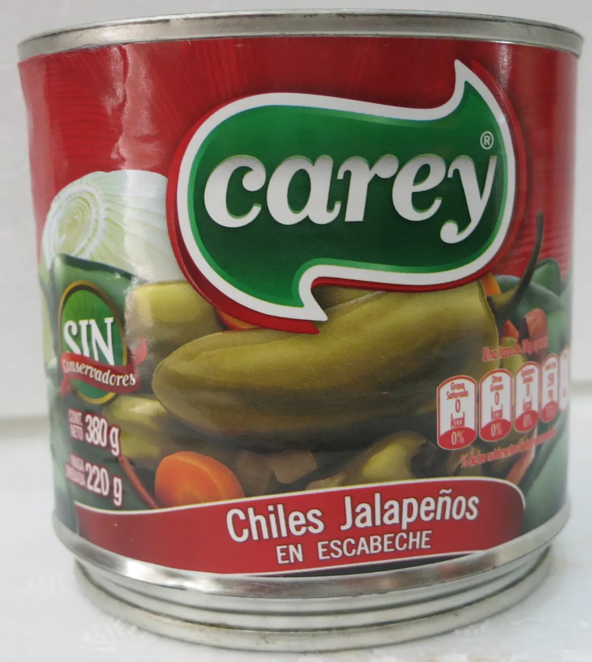 Canned Whole Jalapeno, 380g